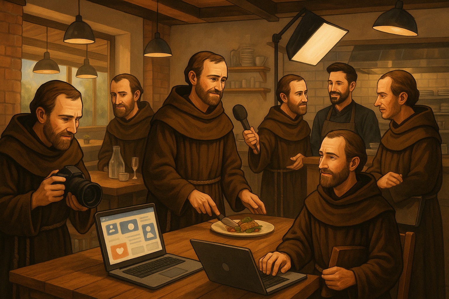 Exemple d'ús d'IA en atenció al client a una taberna